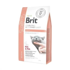 Brit Veterinary Diet Cat Renal Grain Free Egg & Pea