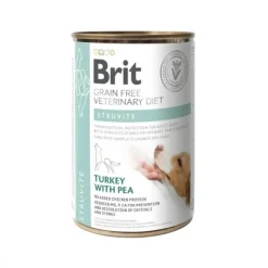 Brit Veterinary Diets Dog Struvite Grain Free Turkey & Pea 400 g
