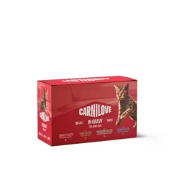Carnilove Cat Adult Bitar i Sås Multipack 12 x 85 g