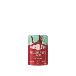 Carnilove Cat Adult Pheasant with Raspberry leaves 85 g