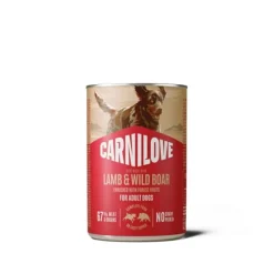 Carnilove Dog Adult Lamb & Wild boar Paté 400 g