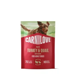 Carnilove Dog Adult Turkey & Quail with Yellow Carrot Paté 300 g