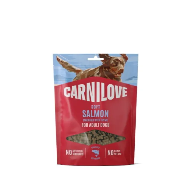 Carnilove Dog Soft Snack Salmon with Thyme Small bites 200 g