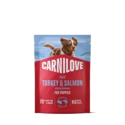Carnilove Puppy Turkey & Salmon with Blueberries Paté 300 g