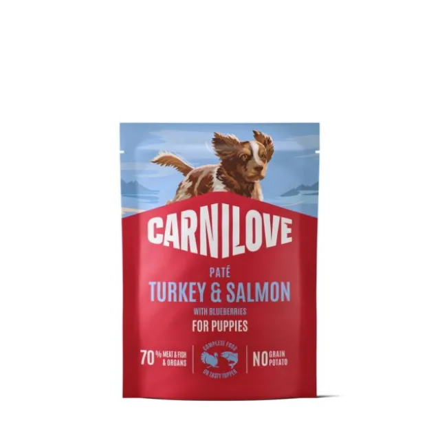 Carnilove Puppy Turkey & Salmon with Blueberries Paté 300 g