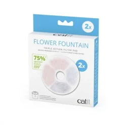 Catit Flower Triple Action Filter till Vattenfontän 2-pack