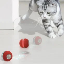 Cheerble M1 Interaktiv Kattboll Grå