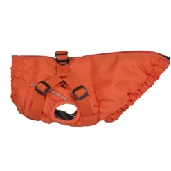 51 Degrees North Adventure Kombinerad Hundjacka och Hundsele Orange