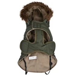 51 Degrees North Inuit Hundjacka med Luva Grön