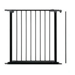 DogSpace Dörrsektion till Max Hundgrind Svart 71,3 x h 70,5 cm