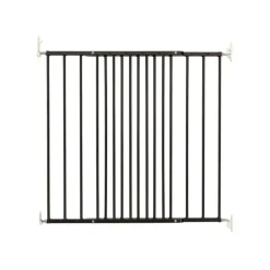 DogSpace Lucky Hundgrind Utdragbar Svart 62,5-106,8x72,5 cm