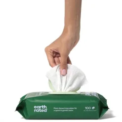 Earth Rated Komposterbara Våtservetter Lavendel 100-pack