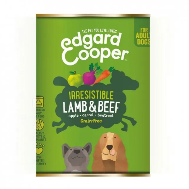Edgard & Cooper Dog Adult Lamb & Beef 400 g