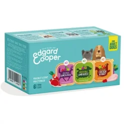 Edgard & Cooper Dog Adult Multipack 6 x 100 g
