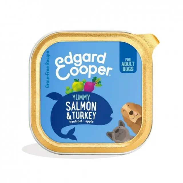 Edgard & Cooper Dog Adult Salmon & Turkey 150 g