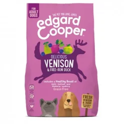 Edgard & Cooper Dog Grain Free Venison & Duck