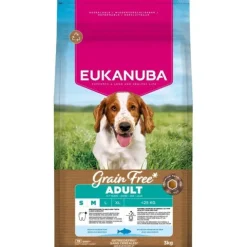 Eukanuba Dog Grain Free Adult Small & Medium Breed Ocean Fish