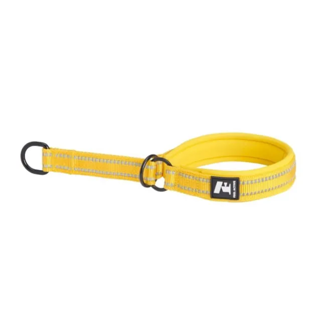 Feel Active Vadderat Hundhalsband Halvstryp Gul
