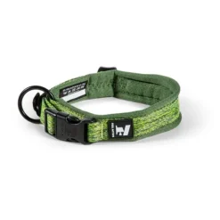 Feel Active Vadderat Hundhalsband Grön