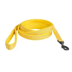 Feel Active Vadderat Hundkoppel Gul 200 cm