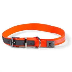 Feel Active Vattentätt Hundhalsband med Reflex Orange
