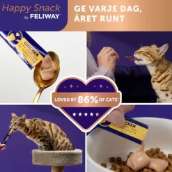 Feliway Happy Snack Kyckling 6 x 15 g