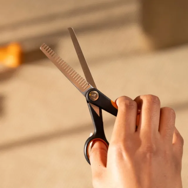 Fiskars Effileringssax Enkelsidig