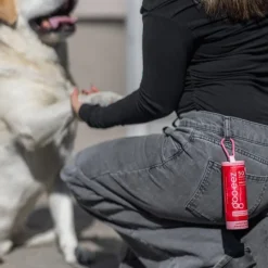 Goo-eez Bajspåsar med Hållare Cherry Pop 50-pack