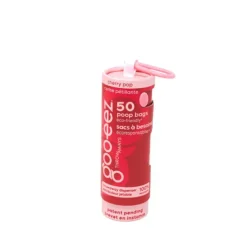Goo-eez Bajspåsar med Hållare Cherry Pop 50-pack
