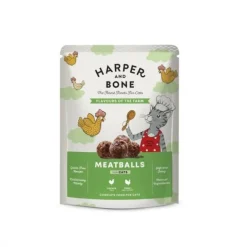 Harper&Bone Cat Adult Meatballs Flavours of the Farm 85 g