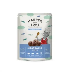 Harper&Bone Cat Adult Meatballs Ocean Wonders 85 g