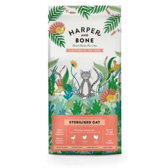 Harper&Bone Cat Adult Sterilised Flavours of the Farm