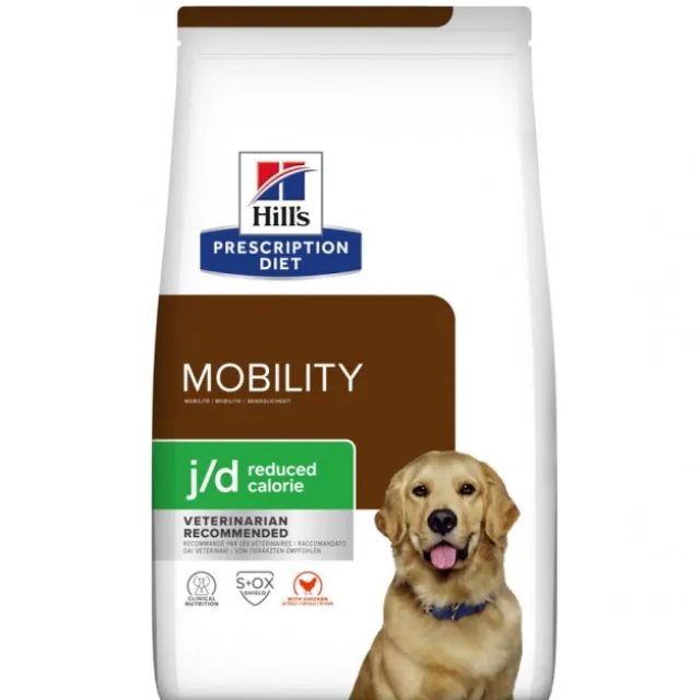 Hill's Prescription Diet Canine j/d Joint Care Mobility Reduced Calorie Chicken