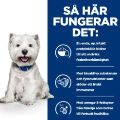Hill's Prescription Diet Canine Derm Complete Skin Care & Food Sensitivities Mini