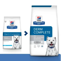 Hill's Prescription Diet Canine Derm Complete Skin Care & Food Sensitivities Mini