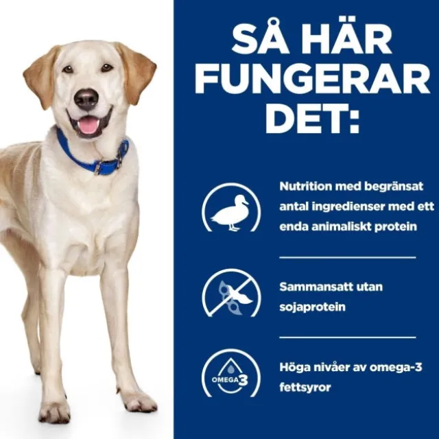Hill's Prescription Diet Canine d/d Food Sensitivities Duck & Rice