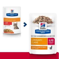 Hill's Prescription Diet Feline c/d Urinary Care Stress Chicken 12x85 g