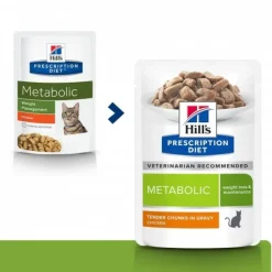 Hill's Prescription Diet Feline Metabolic Weight Loss & Maintenance Chicken 12x85 g