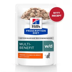 Hill's Prescription Diet Feline w/d Multi Benefit Chicken 12x85 g