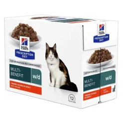 Hill's Prescription Diet Feline w/d Multi Benefit Chicken 12x85 g