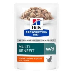 Hill's Prescription Diet Feline w/d Multi Benefit Chicken 12x85 g
