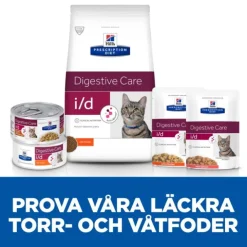 Hill's Prescription Diet Feline i/d Digestive Care Stew Chicken & Vegetables 82 g