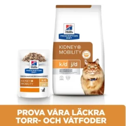 Hill's Prescription Diet Feline k/d j/d Kidney + Mobility Chicken 12x85 g
