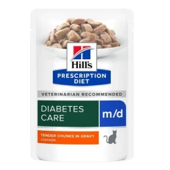 Hill's Prescription Diet Feline m/d Diabetes Care Chicken 12x85 g