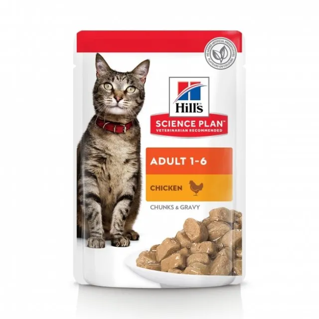 Hill's Science Plan Cat Adult Chicken & Turkey 12x85 g
