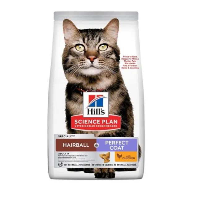 Hill's Science Plan Cat Adult Hairball & Perfect Coat Chicken