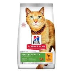 Hill's Science Plan Cat Mature Adult 7+ Senior Vitality Chicken & Rice