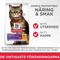 Hill's Science Plan Cat Sensitive Stomach & Skin Chicken