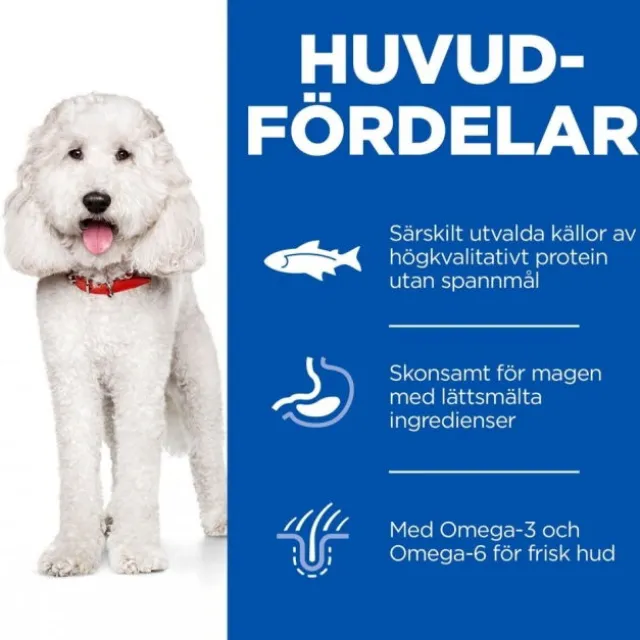 Hill's Science Plan Dog Adult Hypoallergenic Medium Salmon