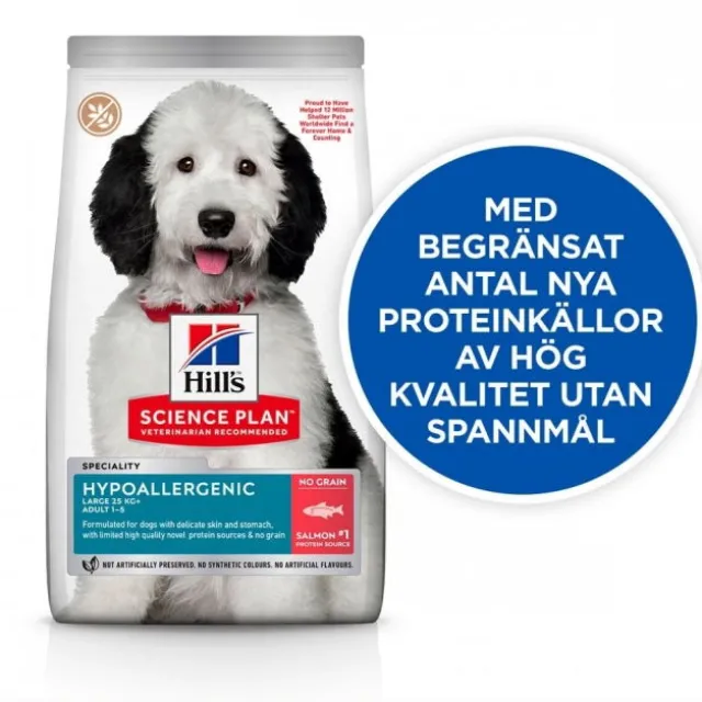 Hill's Science Plan Dog Adult Hypoallergenic Large Salmon 14 kg